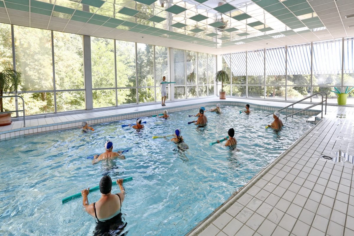 Becken der Therme von Morsbronn-les-Bains