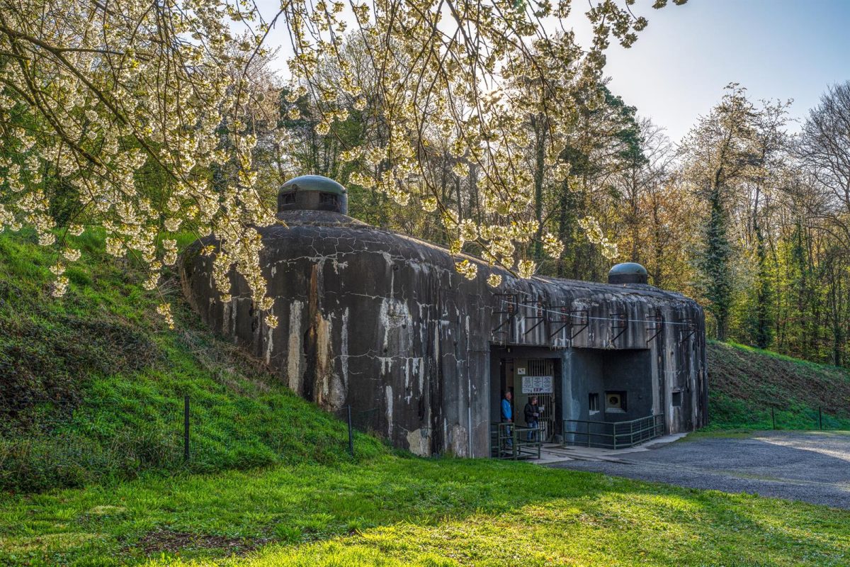 Maginot Line fortification in Northern Alsace
